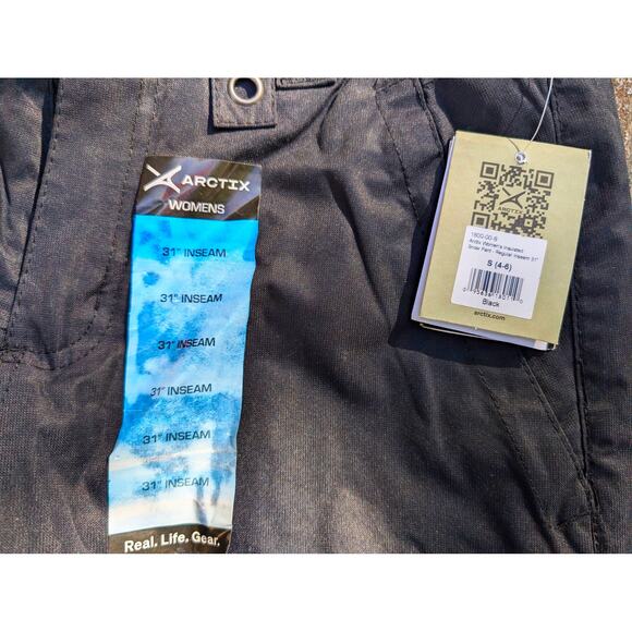 Arctix Women's Insulated Snow Pants - Black - Size Small (31") - 5K Waterproof - Picture 4 of 4
